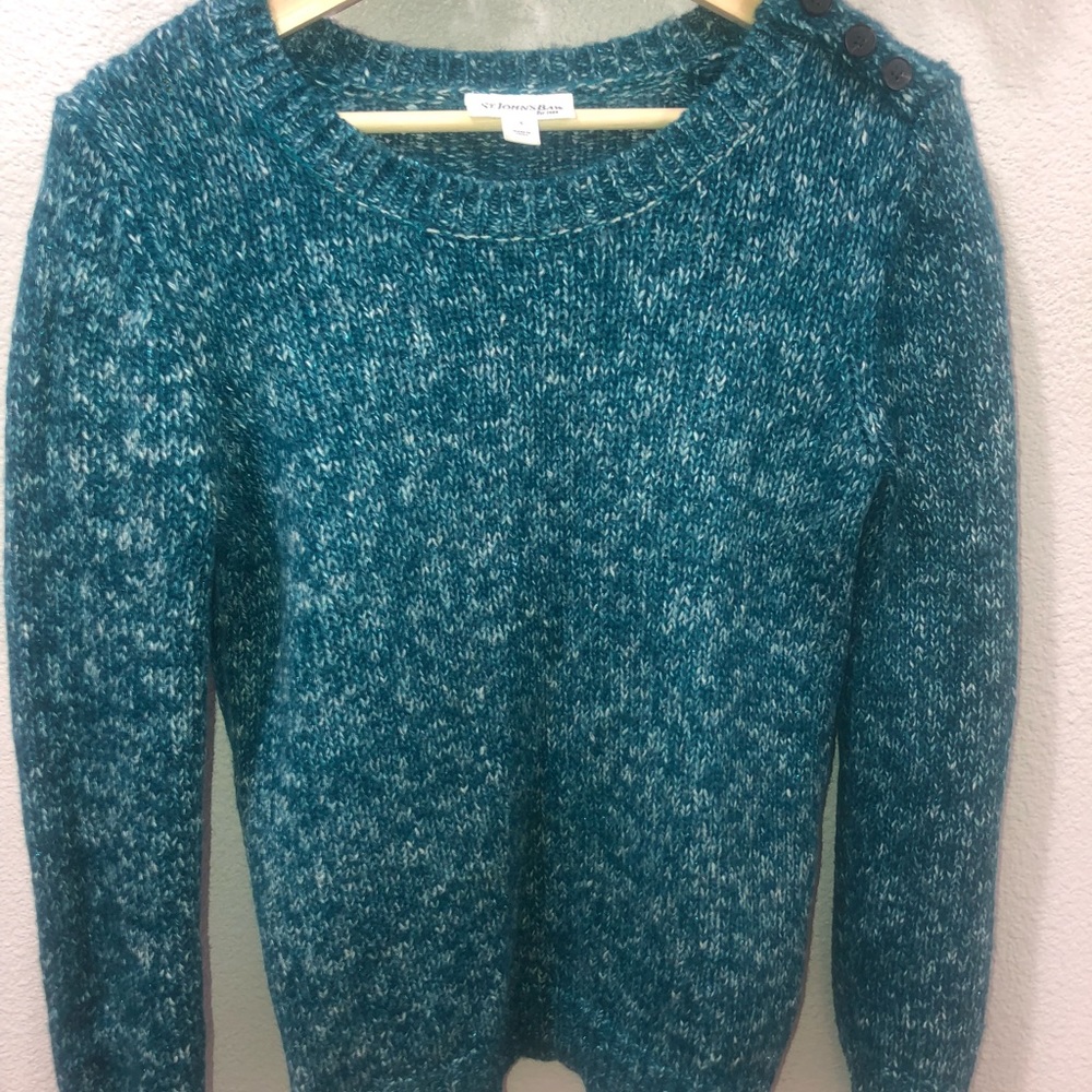 Blue St. John bay sweater